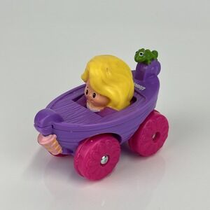Fisher Price Little People Disney Princess Rapunzel Wheelies Race Cars